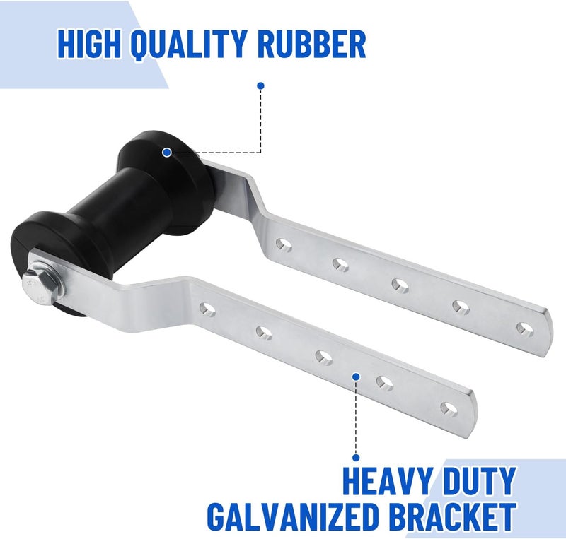 Venussar 4inch/5inch Adjustable Keel Roller with Panel Bracket Assembly - Image 4